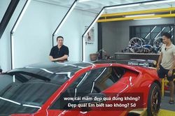 Chồng 'nữ đại gia quận 7' thay áo xế hộp bị vợ vẽ bậy