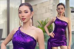 Thùy Tiên khoe visual tím lịm tìm sim tại Indonesia: Đẹp như thế này mãi chỉ có gây áp lực cho thí sinh?