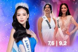Chỉ 45 giây thần thánh, Á hậu Bảo Ngọc khiến mic tại Ai Cập bỗng dưng tàng hình vô điều kiện