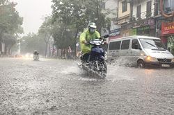 Mưa lớn trên diện rộng trong 3 ngày