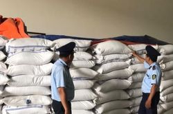 Phát hiện gần 30 tấn gạo Ấn Độ có dấu hiệu nhập lậu