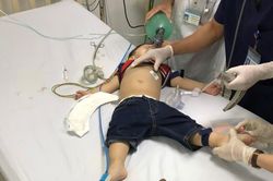 Bé trai bị hóc thạch rau câu dẫn đến ngưng tim
