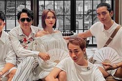 Sao Việt tới Phan Thiết dự đám cưới Anh Tú - Diệu Nhi