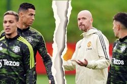 Nội bộ MU dậy sóng khi Ronaldo và Ten Hag ghét nhau ra mặt