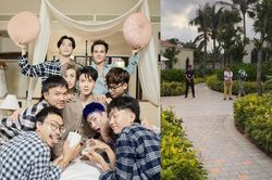 Trước giờ G tiệc chia tay độc thân Diệu Nhi - Anh Tú: Nhân vật chính diện pijama, an ninh thắt chặt