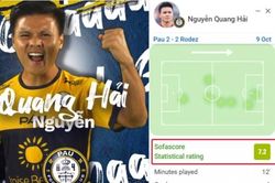 Quang Hải ghi bàn thắng đầu tiên cho Pau FC, HLV nói 'luôn tin tưởng không cần bàn cãi'