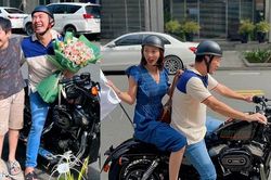 Tiến Luật không dám tin Thu Trang chi tiền 'khủng' mua mô tô tặng mình