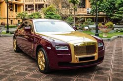 Rolls-Royce Ghost 'dát vàng' của ông Trịnh Văn Quyết khởi điểm 10 tỷ đồng