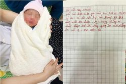 Bé gái bị bỏ rơi trong bệnh viện cùng bức thư của người mẹ 17 tuổi