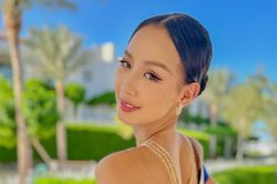 Á hậu Bảo Ngọc tiết lộ tình trạng sức khỏe: Da khô cằn như sa mạc, tóc tai xác xơ