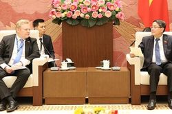 Phó Chủ tịch Quốc hội Nguyễn Đức Hải tiếp Bộ trưởng Bộ Nông nghiệp và Lâm nghiệp Phần Lan