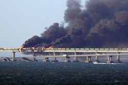 Báo Mỹ: Ukraine đứng sau vụ nổ cầu Crimea