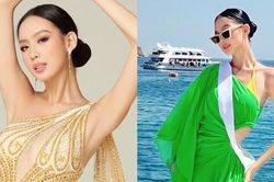 Á hậu Bảo Ngọc được 'tiếp tế' đồ ăn trước thềm Chung kết Miss Intercontinental 2022