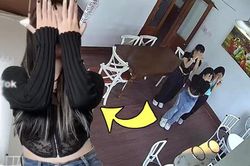 Đi cafe tự ý kéo bàn ghế để quay TikTok, nhóm bạn gây bức xúc
