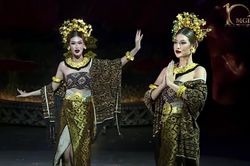 Thiên Ân lộng lẫy như nữ hoàng trong trang phục truyền thống Indo, sẵn sàng giựt vương miện?