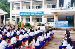 Phú Thiện tuyên truyền Luật Giao thông đường bộ cho học sinh