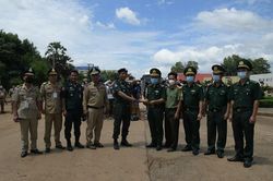 Tiếp nhận 77 công dân Việt Nam từ Campuchia trở về