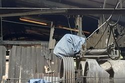 Đạn phát nổ trong nhà máy sản xuất gạch ở Quảng Trị