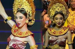 Đang hóa thân thành thiếu nữ Indo cực nuột, Thùy Tiên bỗng bị đèn sân khấu 'hại' khiến fan khóc ròng