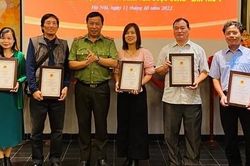 Trao giải sáng tác mỹ thuật về lực lượng Công an nhân dân