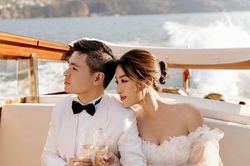 'Hot': Hoa hậu Đỗ Mỹ Linh lần đầu công khai chuyện tình cảm với chồng sắp cưới
