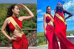 Thiên Ân lên đồ cắt trên xẻ dưới, fan vui mừng rỉ tai nhau: 'Vừa đỏ vừa thơm, ắt sẽ nên cơm nên cháo'