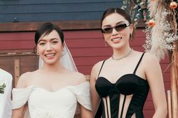 Kỳ Duyên hào hứng khoe 'tin vui' với Diệu Nhi sau khi ăn cưới đàn chị