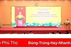 Tập huấn nghiệp vụ công tác tín ngưỡng, tôn giáo
