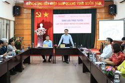 Giao lưu trực tuyến 'Lan tỏa nhiệt huyết vì cộng đồng'