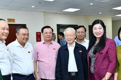 Tổng Bí thư Nguyễn Phú Trọng: Đã có bước tiến mới trong xử lý cán bộ vi phạm