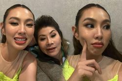 Thùy Tiên và Mami Teresa mặt 'sượng trân' vì gặp sự cố tại Miss Grand 2022
