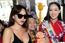 Bảo Ngọc về nước sau đăng quang Hoa hậu Liên lục địa