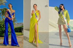 Những bộ cánh Hoa hậu Bảo Ngọc đã diện ở Miss Intercontinental 2022: xẻ sâu hẻm hóc, khoe chân dài 1m85
