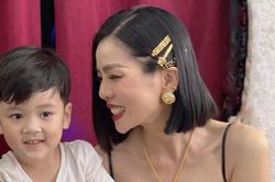 Lệ Quyên khoe ảnh chụp cùng con trai Đàm Vĩnh Hưng, hé lộ một điều để được chụp ảnh cùng cậu bé