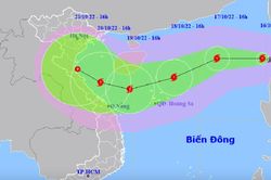 Các kịch bản có thể xảy ra khi bão Nesat tiến vào Biển Đông