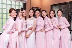Dàn phù dâu 'gây thương nhớ' trong lễ ăn hỏi của Đỗ Mỹ Linh