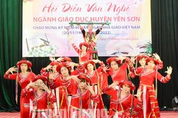 Cụm Giáo dục Đội Bình – Nhữ Khê giành giải nhất Hội diễn văn nghệ ngành Giáo dục huyện Yên Sơn