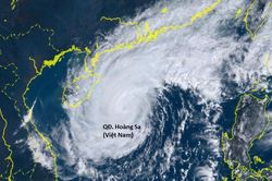 Hai kịch bản của bão số 6 - Nesat khi áp sát miền Trung