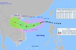 Trung Quốc dự báo bão Nesat gây mưa lớn và gió mạnh