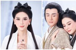 Lâm Khánh Chi hóa thân Tiểu Long Nữ, ôm ấp trai trẻ