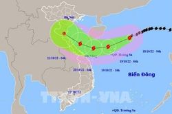 Tin bão: Bão số 6 giảm dần cường độ do ảnh hưởng của không khí lạnh