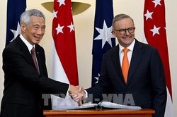 Australia và Singapore ký Thỏa thuận kinh tế xanh