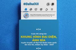 Khởi động Cuộc thi sáng tác khung hình đại diện, ảnh bìa tuyên truyền Đại hội Đoàn Toàn quốc lần thứ XII
