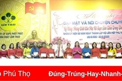 Gặp mặt, nói chuyện chuyên đề 'Kỹ năng, phong cách của Phụ nữ Supe Lâm Thao trong thời đại mới'