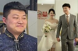 Anh chàng nặng 100 kg quyết giảm cân để chụp ảnh cưới