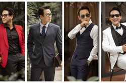 Hứa Vĩ Văn diện suit khoe vẻ phong độ lịch lãm tuổi 43