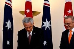 Australia-Singapore ra tuyên bố chung nhấn mạnh tầm quan trọng của hòa bình, ổn định ở Biển Đông