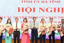 Bổ nhiệm Phó giám đốc Sở Tư pháp Hà Tĩnh