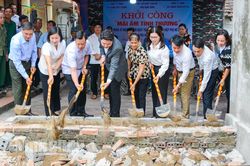 Khởi công xây dựng nhà 'Mái ấm tình thương'