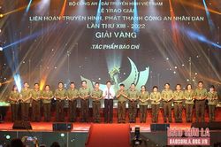 Công an Sơn La đoạt 3 giải Vàng, 2 giải Bạc tại Liên hoan truyền hình, phát thanh CAND toàn quốc